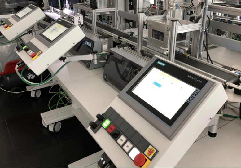 A photo of Industry 4.0 Lab, the system that we analyzed during this research