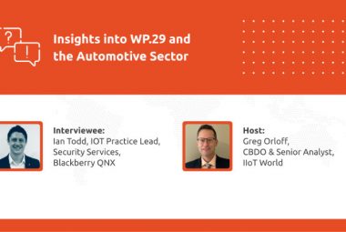 Insights into WP.29 and the Automotive Sector