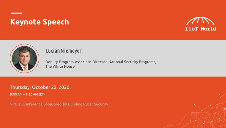 Keynote speech – IIoT World’s Industrial Cybersecurity Day