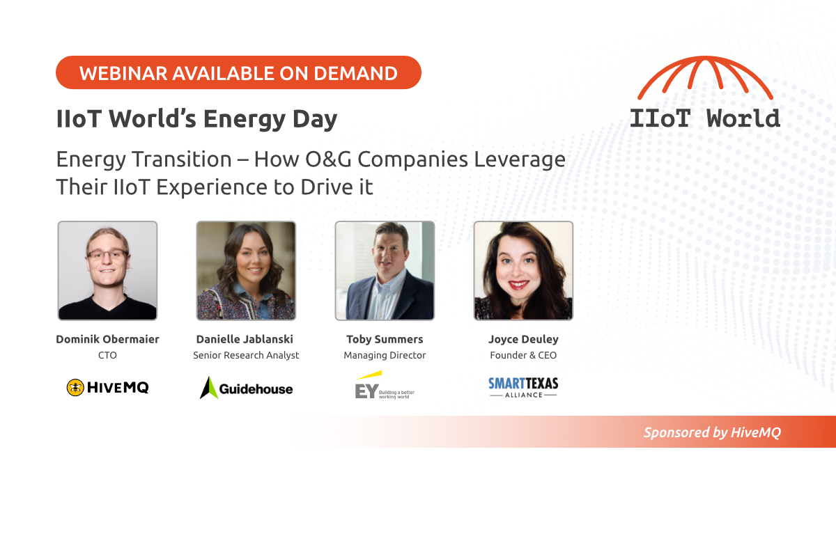 Energy Transition – How O&G Companies Leverage Their IIoT Experience to Drive it