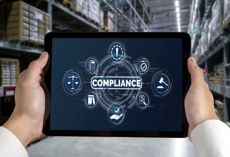 Compliance system for modish online corporate business